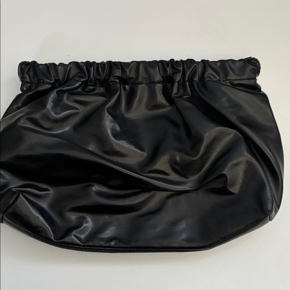 The Occasion by Old Navy Black Gathered Clutch Bag